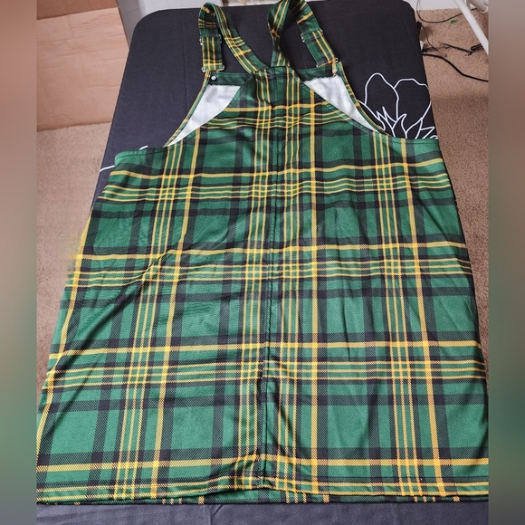 Jolie & Joy by FCT Plaid Jumper Dress | Size 2X - Picture 6 of 9